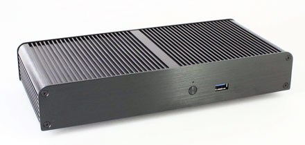 Akasa Tesla T enclosure (for Intel NUC DE3815TYBE) <b>[FANLESS]</b>