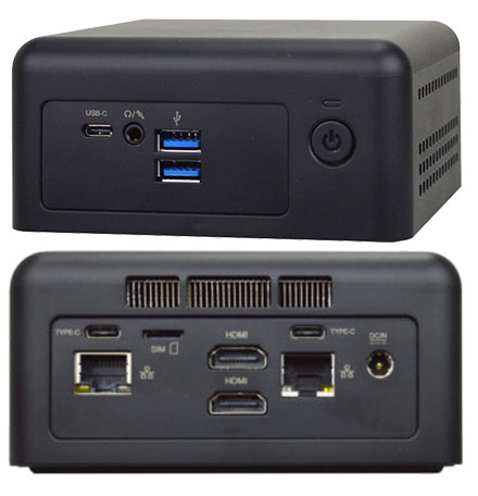 Jetway N11-1135 (Intel i5-1135G7 Tiger Lake-UP3, 5x USB 3.2, 2x LAN)