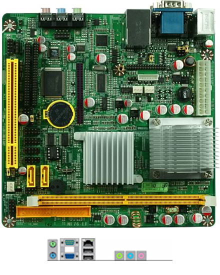 Jetway JNF76-N1G6E-LF (1.6Ghz, FANLESS)