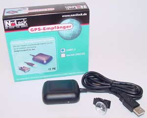 USB GPS Maus (Sirf 2 chipset) [<b>RESTPOSTEN</b>]